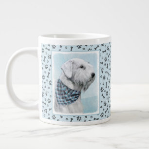 Sealyham Terrier Painting - Cute Original Dog Art Giant Coffee Mug