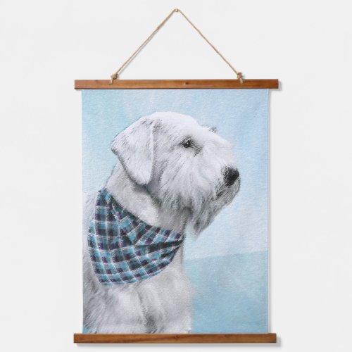 Sealyham Terrier Painting _ Cute Original Dog Art Hanging Tapestry