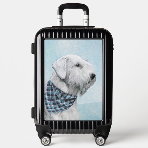 Sealyham Terrier Painting _ Cute Original Dog Art Luggage