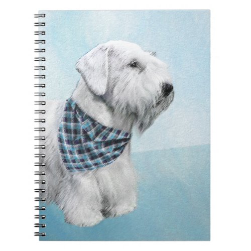 Sealyham Terrier Painting _ Cute Original Dog Art Notebook