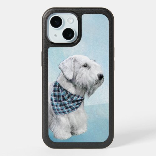 Sealyham Terrier Painting _ Cute Original Dog Art iPhone 15 Case