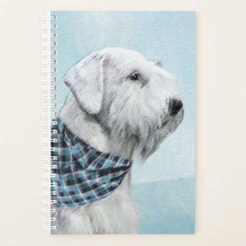 Sealyham Terrier Painting _ Cute Original Dog Art Planner