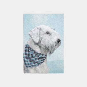 Sealyham Terrier Painting - Cute Original Dog Art Rug