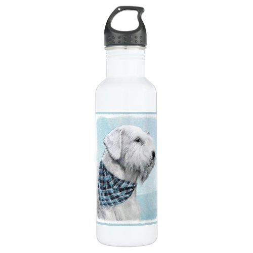Sealyham Terrier Painting _ Cute Original Dog Art Stainless Steel Water Bottle