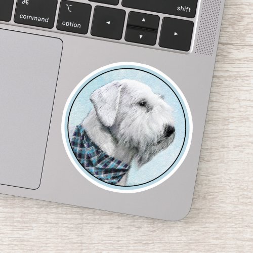 Sealyham Terrier Painting _ Cute Original Dog Art Sticker