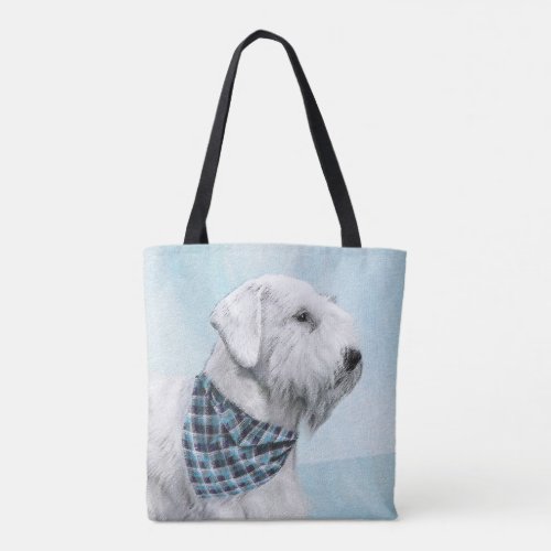 Sealyham Terrier Painting _ Cute Original Dog Art Tote Bag