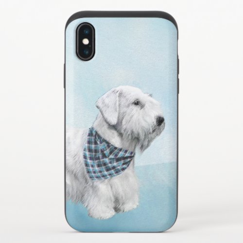 Sealyham Terrier Painting _ Cute Original Dog Art iPhone X Slider Case