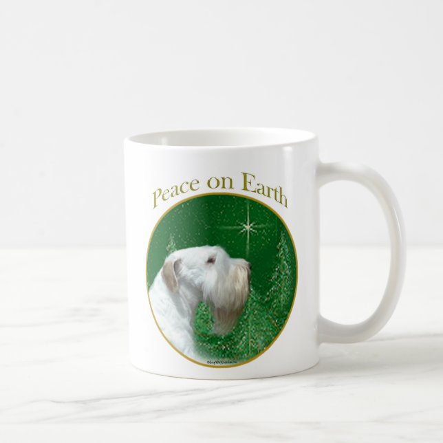 Sealyham Terrier Peace Coffee Mug (Right)