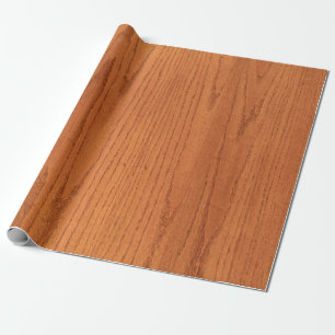 SEAM MATCHES: Woodgrain Wrapping Paper