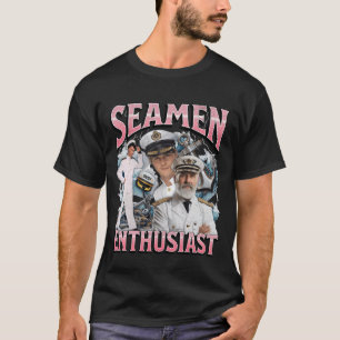 Seaman Funny Offensive Adult Humor Meme Bootleg Y2 T-Shirt