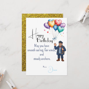 Seaman's Birthday Card