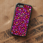 Seamles Colorful Hearts Pattern Love