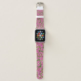 seamless abstract background. factory textile flow apple watch band