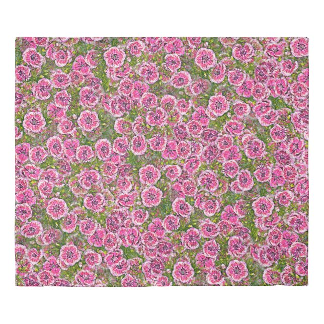 seamless abstract background. factory textile flow duvet cover (Front)