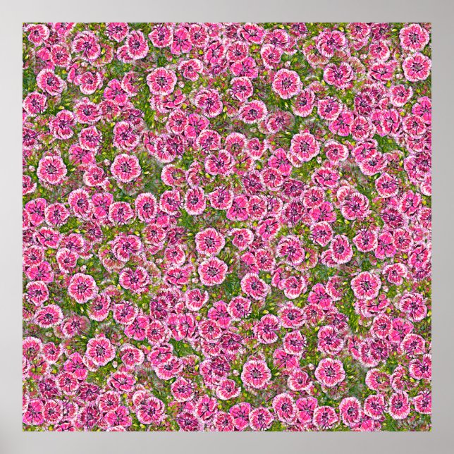 seamless abstract background. factory textile flow poster (Front)