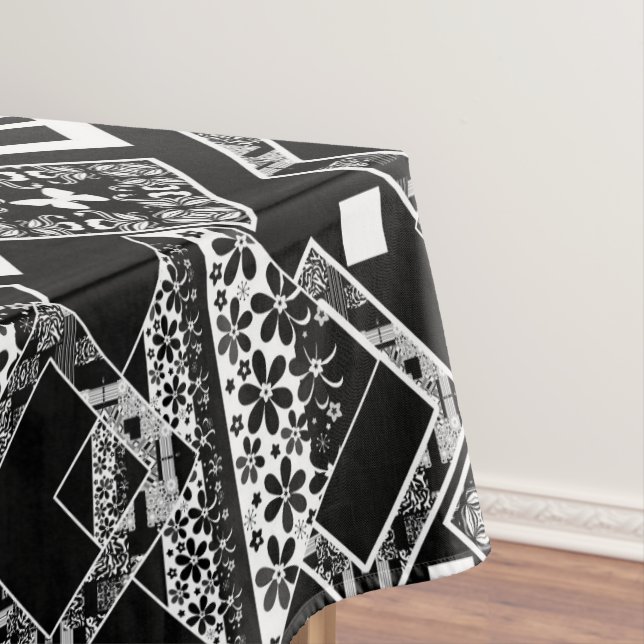 Seamless abstract modern ornamental decor pattern tablecloth (In Situ)