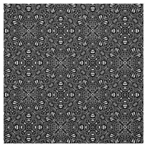 Seamless abstract pattern fabric