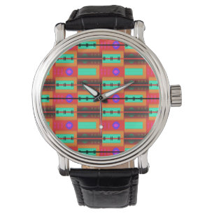 Seamless Abstract Pattern Watch