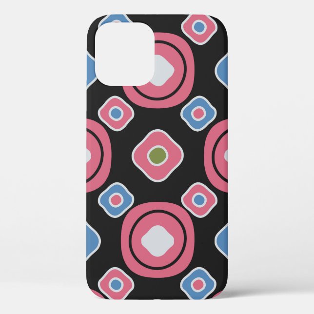 Seamless abstract pattern with the image of oval g Case-Mate iPhone case (Back)
