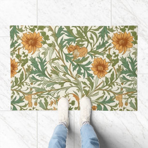 Seamless Arts and Crafts style repeating pattern Doormat