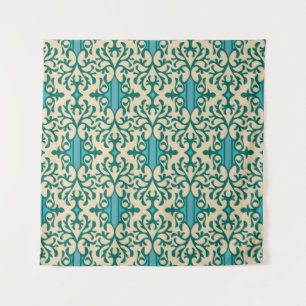 Seamless background from a floral ornament, Fashio Tapestry