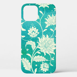 Seamless background. Imitation of chinese porcelai iPhone 12 Case