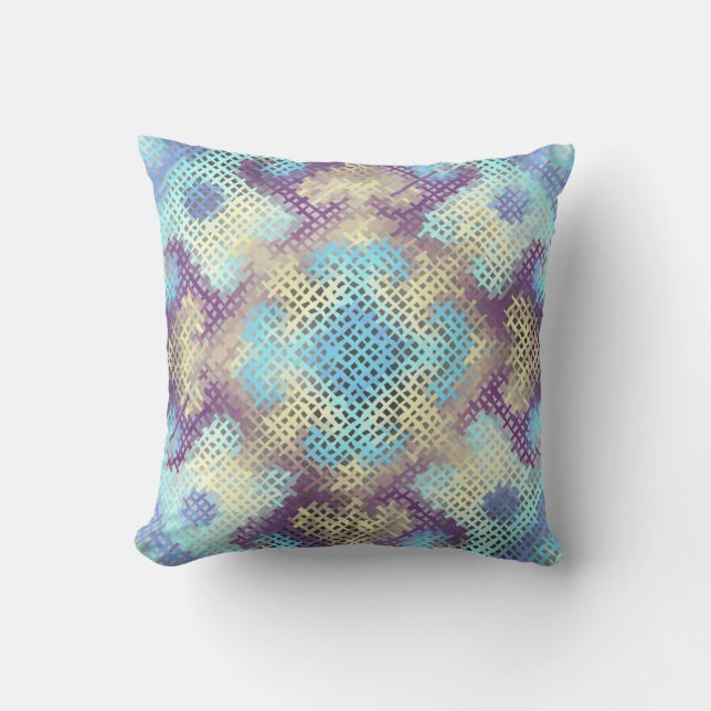 Seamless background pattern. Imitation of a textur Throw Pillow (Front)