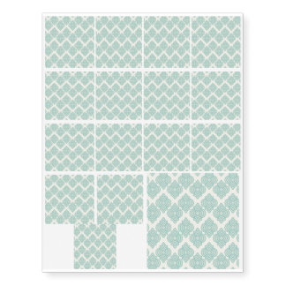 Seamless background temporary tattoos