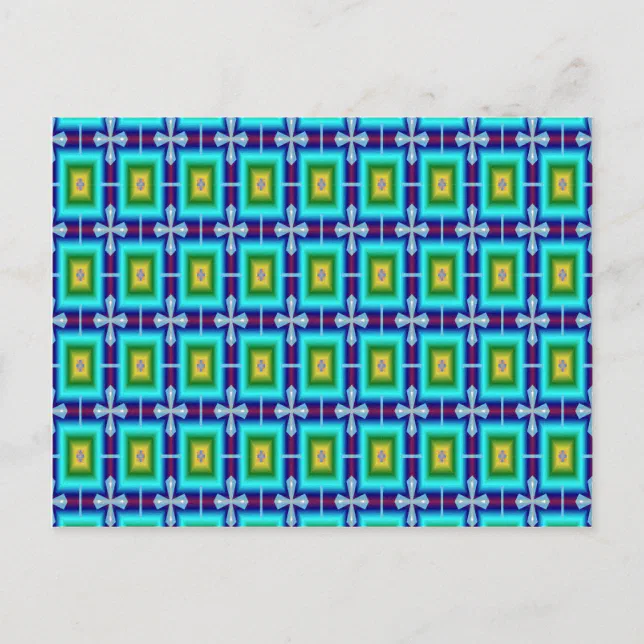 Postcard Background Pattern Seamless Background wallpaper Pattern Postcard | Zazzle