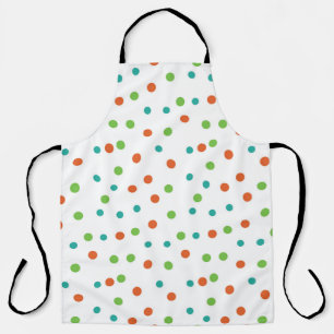 Seamless Background with polka dot pattern. Polka Apron