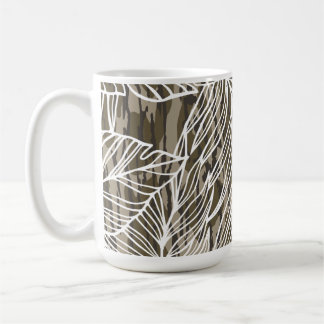 Seamless Botanical Bottom Lands Camo Coffee Mug