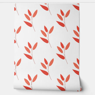 seamless botanical  simple pattern  with bright pl wallpaper 