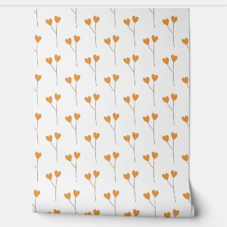 seamless botanical  simple pattern  with plants an wallpaper 
