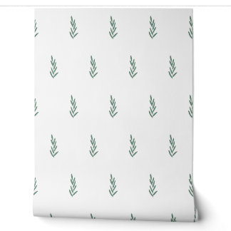 seamless botanical simple pattern with plants wallpaper