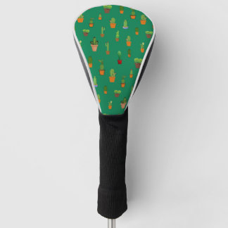 Seamless Cactus Pattern, Shapes and Patterns  Golf Head Cover