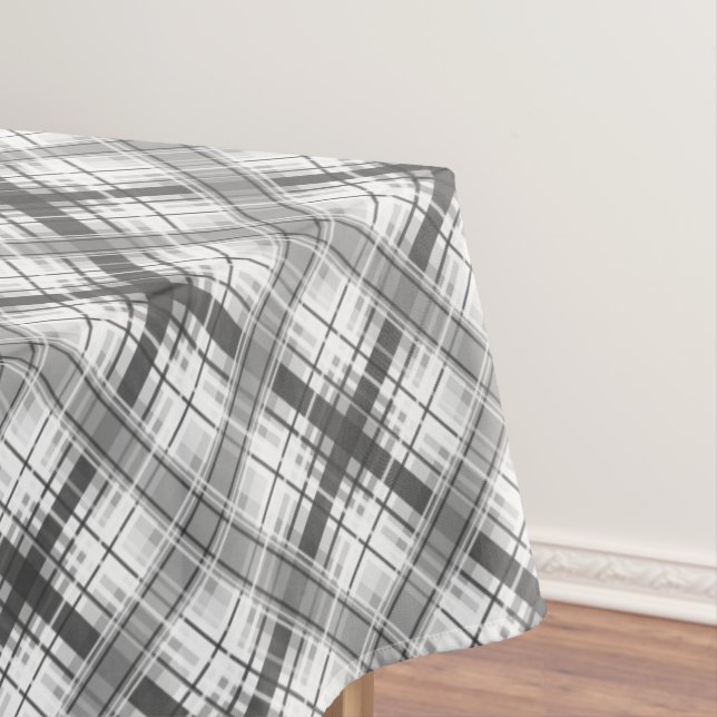 Seamless checkered plaid lined abstract pattern be tablecloth (In Situ)
