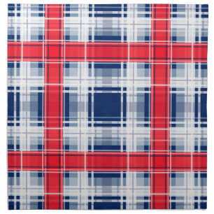 Seamless checkered plaid lined abstract pattern bl cloth napkin