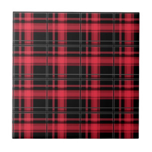 Seamless checkered plaid tartan lined striped patt ceramic tile