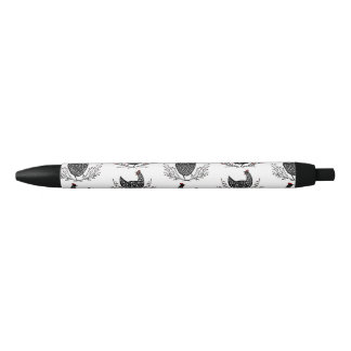 Seamless chicken pattern pen