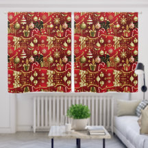 Seamless Christmas and New Year Pattern - Festive