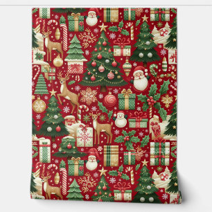 Seamless CHRISTMAS Wallpaper Wallpaper
