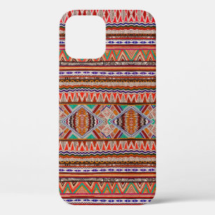 Seamless colorful abstract pattern iPhone 12 case