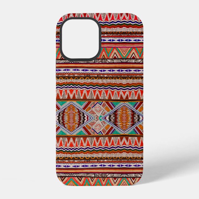 Seamless colorful abstract pattern iphone case (Back)