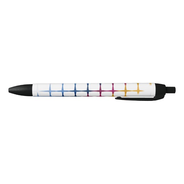Seamless colorful cross stitch pattern pen (Bottom)