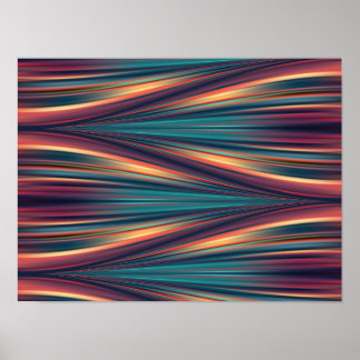 Seamless colors pattern poster
