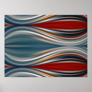 Seamless colors pattern poster