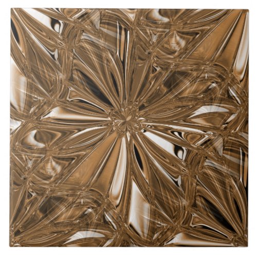 Seamless Copper Brown Ceramic Tile