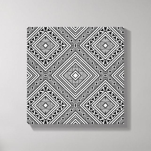 Seamless Ethnic Pattern 6 Canvas Print (Front)