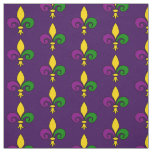 Seamless fleur-de-lis pattern fabric