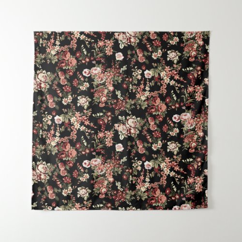 Seamless floral background flower pattern tapestry
